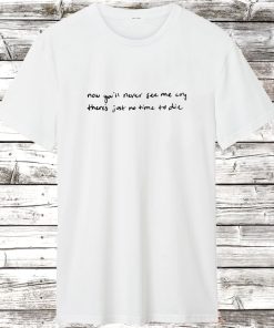 Billie Eilish Lyrics Glock Tucked T Shirt