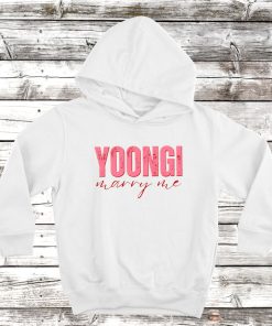 Yoongi Marry Me Hoodie